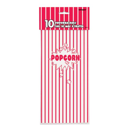 Paper Popcorn Bags Birthday Party Supplies